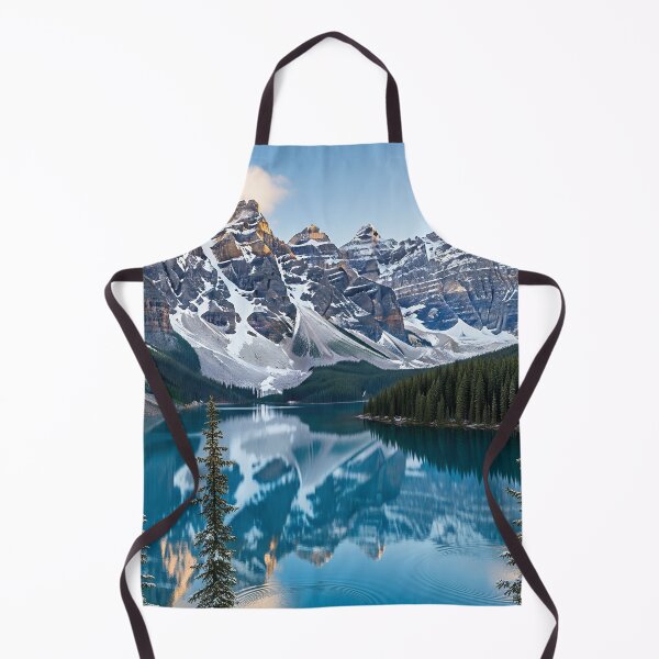 Item preview, Lake with rocky mountains in the background designed and sold by MerlinWear.