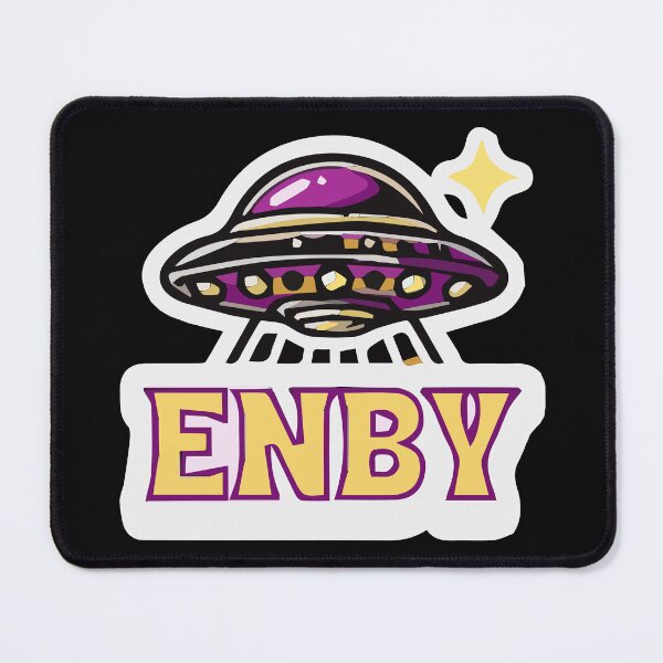 Item preview, ENBY (non binary) - Queer Alien Art designed and sold by pride-restored.