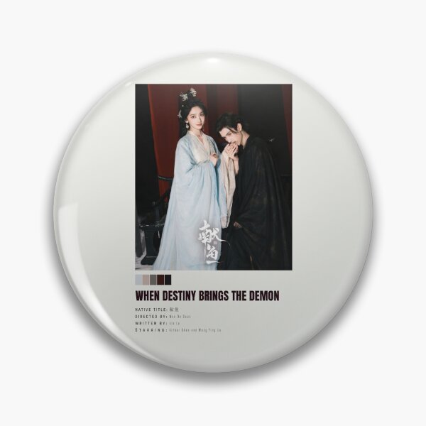Item preview,  When Destiny Brings The Demon Cdrama Poster 2 designed and sold by Weird Unicorn.