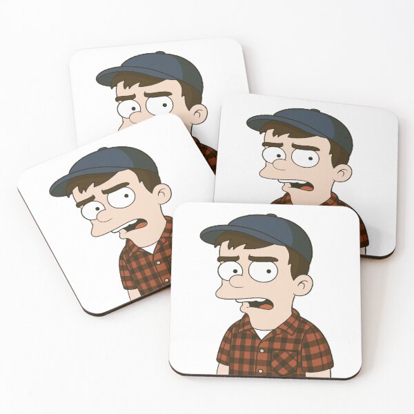 Item preview, Cartoon Jerry Mathers as The Beaver – Classic Retro TV Character Art designed and sold by SeriouslyArtistical.