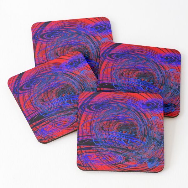 Item preview, Red and blue chaos designed and sold by greentiger1.