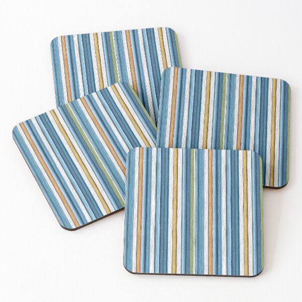 Item preview, Modern Yellow, Green, and Teal Stripes designed and sold by Boddicca.