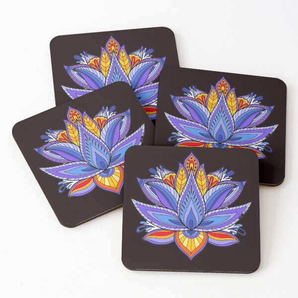 Item preview, Violet Lotus Flower Graphic designed and sold by ViaARTfactory.