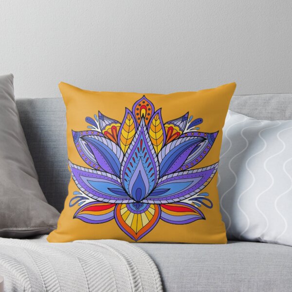 Item preview, Violet Lotus Flower Graphic designed and sold by ViaARTfactory.