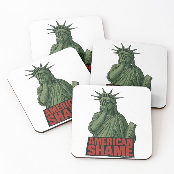 Item preview, Statue of Liberty: American Shame designed and sold by Occupy Threads.