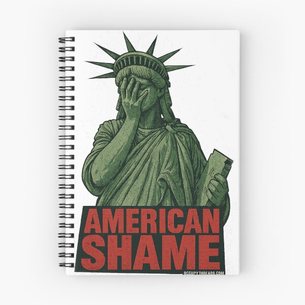 Item preview, Statue of Liberty: American Shame designed and sold by Occupy Threads.