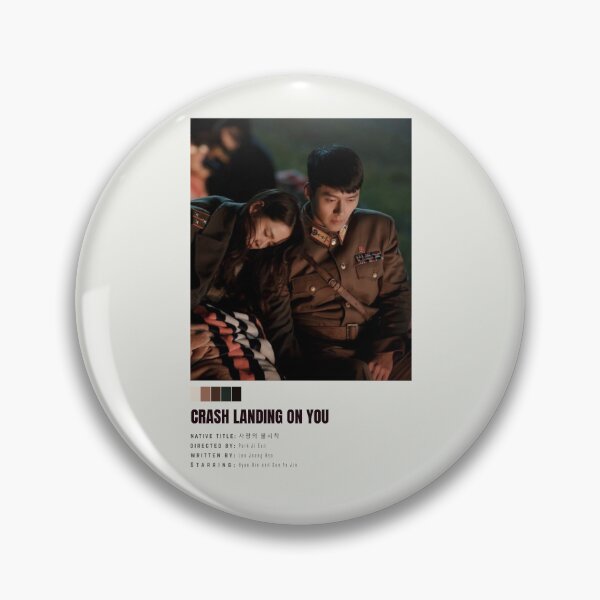 Item preview, Crash Landing on You Kdrama Poster  designed and sold by Weird Unicorn.