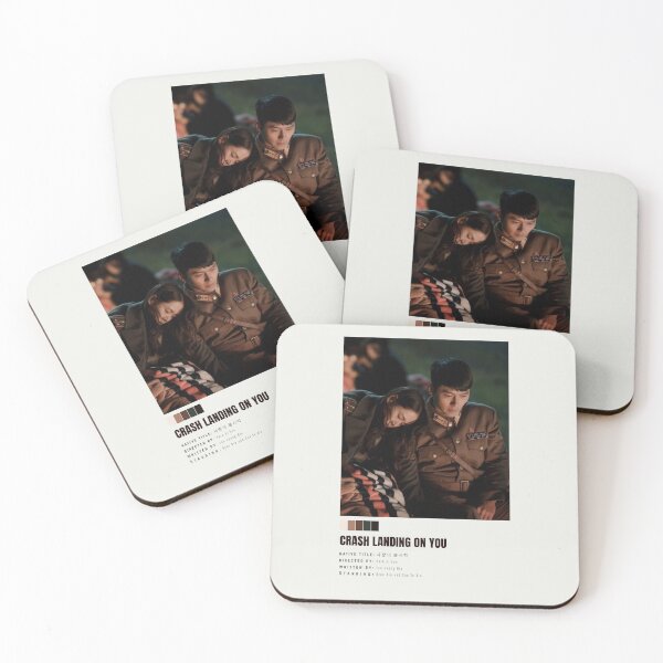 Item preview, Crash Landing on You Kdrama Poster  designed and sold by Weird Unicorn.