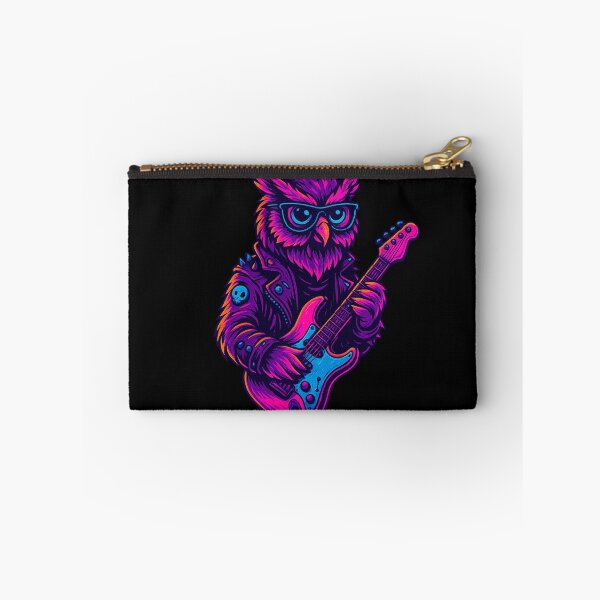 Item preview, Neon Cosmic Owl – Guardian of the Night designed and sold by Qopta.