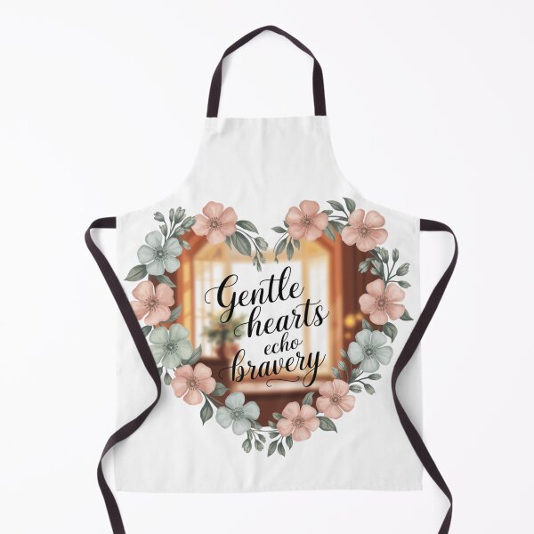 Artikelvorschau, Gentle Hearts Echo Bravery – Blumenherz-Aufkleber entworfen und verkauft von MoodtypeS25.