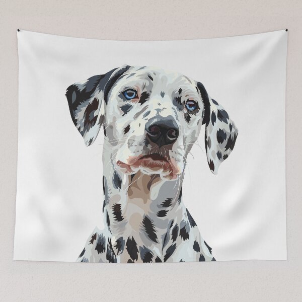 Item preview, Dalmation Illustrtion Art designed and sold by DesignsbyChino.