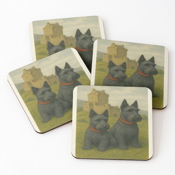 Item preview, Scottie Dogs at the Castle designed and sold by Novel Works Studio.