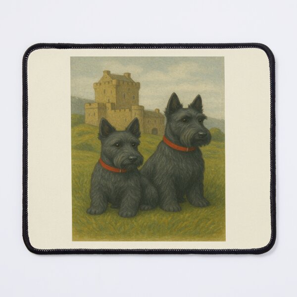 Item preview, Scottie Dogs at the Castle designed and sold by Novel Works Studio.