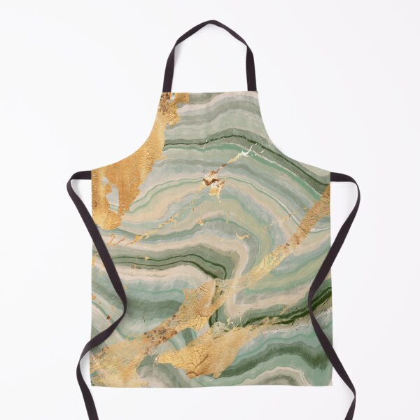 Item preview, Emerald Marble With Gold Veins - Luxurious Abstract Pattern designed and sold by NARIVA.