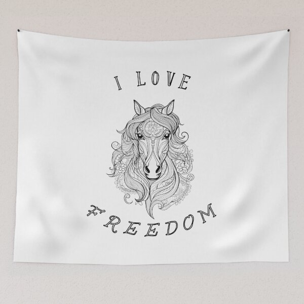 Item preview, I love freedom designed and sold by Magdalena's little shop.