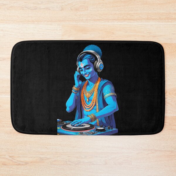 Item preview, DJ Krishna Mixing at Turntables designed and sold by VibrArtco.