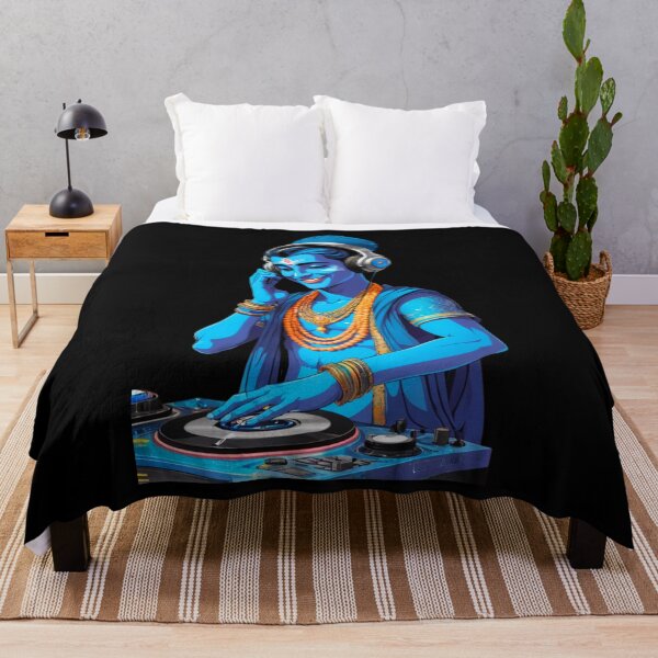 Item preview, DJ Krishna mezclando en Turntables designed and sold by VibrArtco.