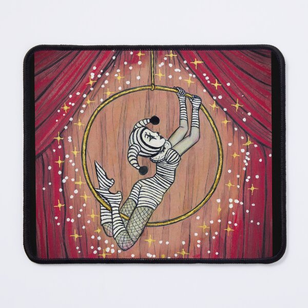 Item preview, Whimsical Aerial Circus Clown Performer designed and sold by laceylyssa.