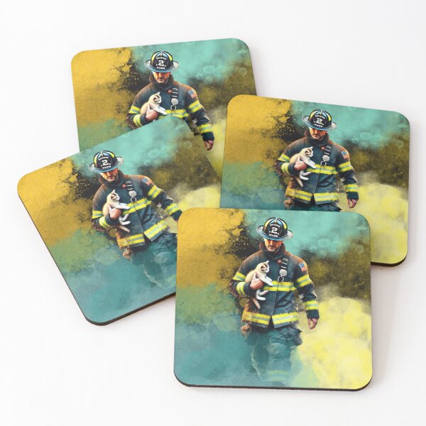 Item preview, Sweet firefighter designed and sold by Magdalena's little shop.