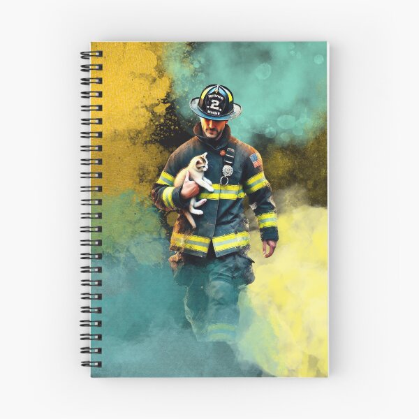 Item preview, Sweet firefighter designed and sold by I'm Magdalena .