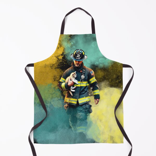 Item preview, Sweet firefighter designed and sold by I'm Magdalena .