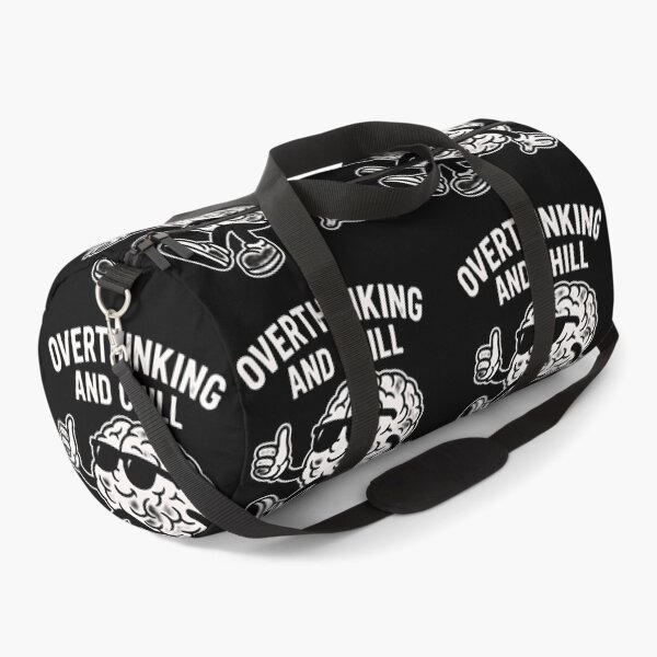 Item preview, Overthinking And Chill Funny Brain designed and sold by Amr Siam.
