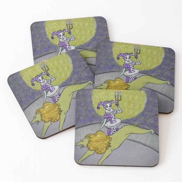 Item preview, “Lion Tamer Jester – Whimsical Circus Performance designed and sold by laceylyssa.