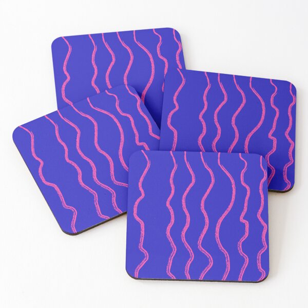 Aperçu de l'œuvre Coups de pinceau de couleur magenta créée et vendue par strokes and splashes.