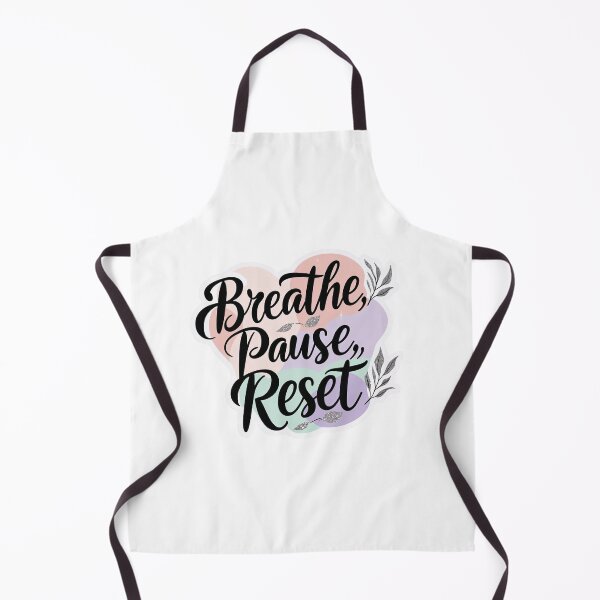 Item preview, Breath Pause Reset | Calm & Wellness Inspired Graphic designed and sold by KiValuate.
