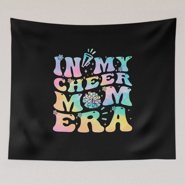 Item preview, In My Cheer Mom Era Funny Cheerleading Mom Design designed and sold by STDesign⭐⭐⭐⭐⭐.