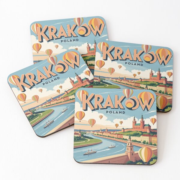Item preview, Krakow Watercolor Art | Poland City Illustration | Travel Graphic designed and sold by KiValuate.