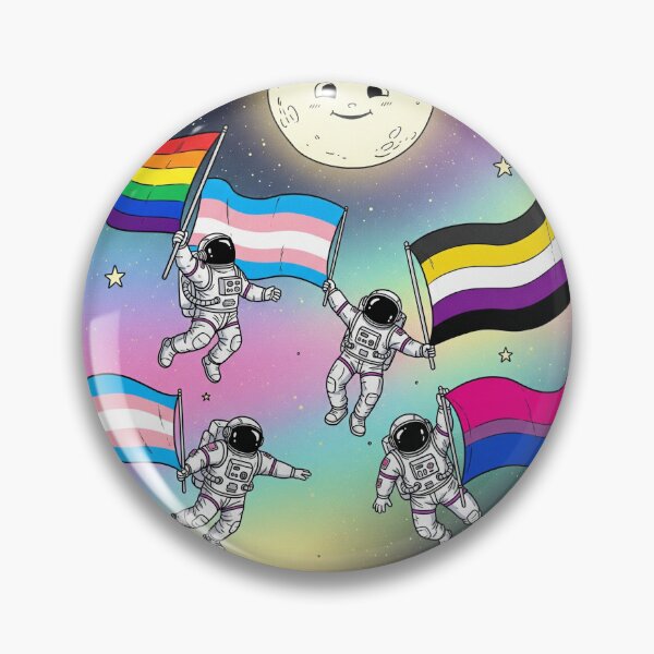 Item preview, LGBT Astronauts  designed and sold by veejiras.