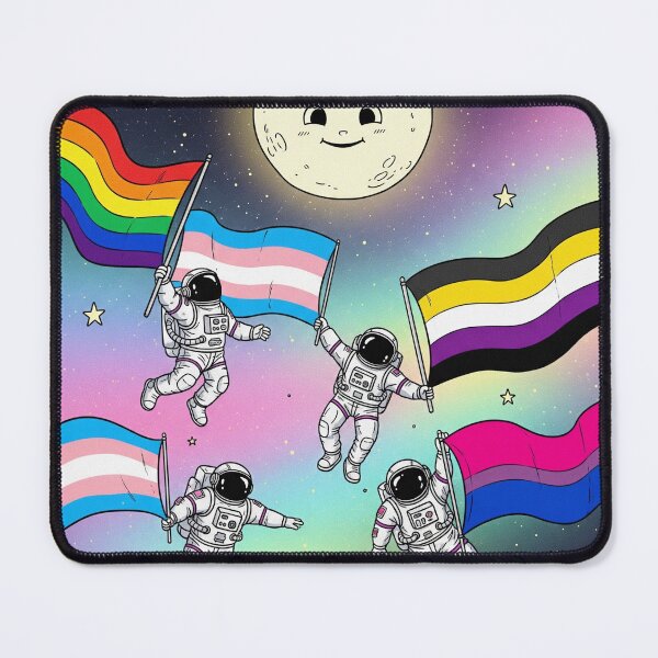 Item preview, LGBT Astronauts  designed and sold by veejiras.
