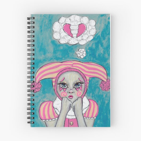 Item preview, Broken Hearted Jester – Whimsical Sad Clown designed and sold by laceylyssa.