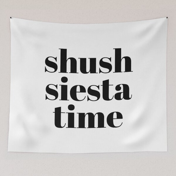 Item preview, Shush Siesta Time designed and sold by vadelista.