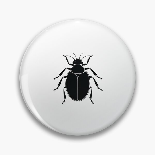 Item preview, Plain Black Bedbug | Simple Insect Graphic | Funny Creepy Bug designed and sold by KiValuate.