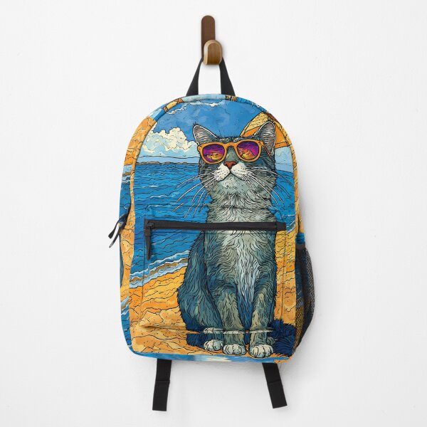 Item preview, A beautiful cat on the beach. designed and sold by Natalia-Vlad.
