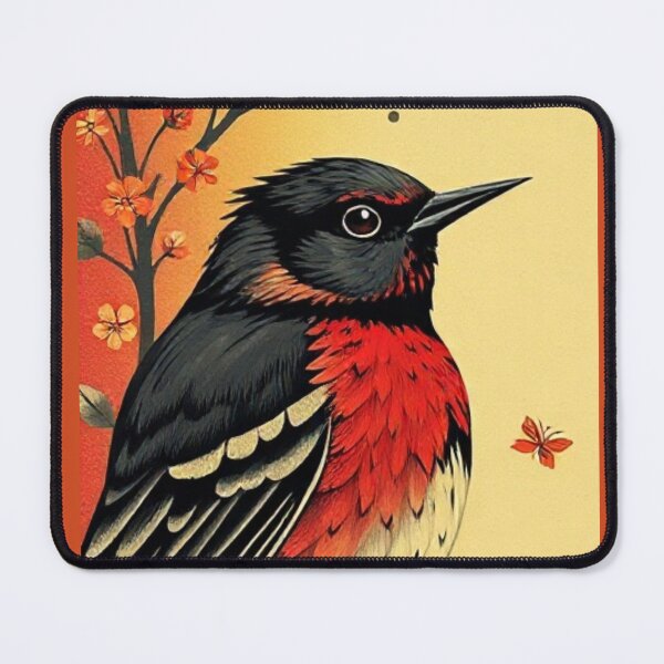 Item preview, A beautiful robin in a tree designed and sold by Sipninspire.