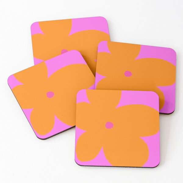 Item preview, Bright orange flower designed and sold by strokes and splashes.