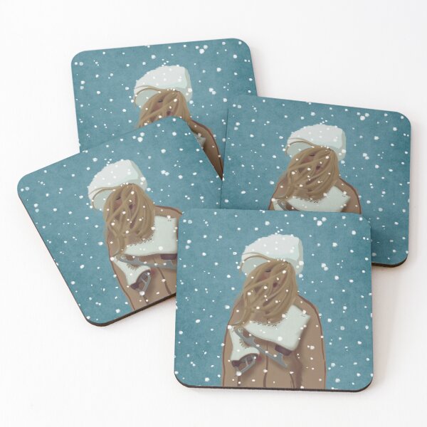 Item preview, Ice Dancer And Snowflakes Against Blue Sky designed and sold by zmp-art.