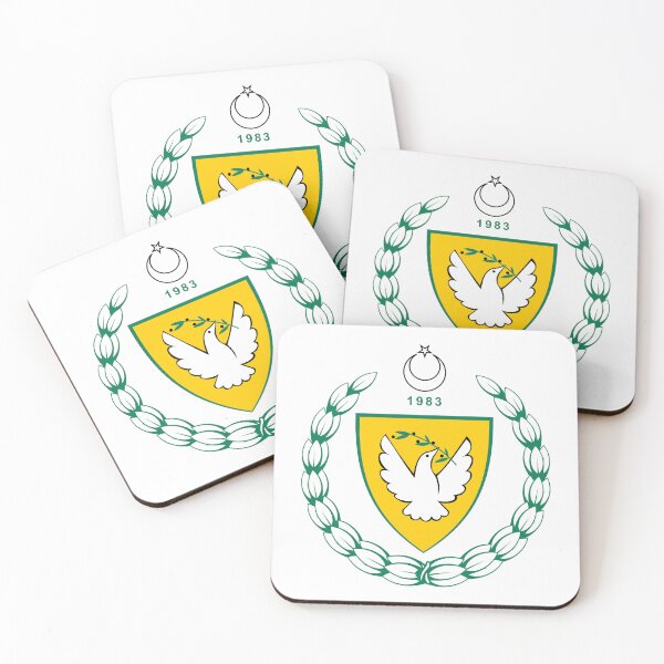 Item preview, national emblem seal of Turkish Republic of Northern Cyprus designed and sold by ak7sailor.