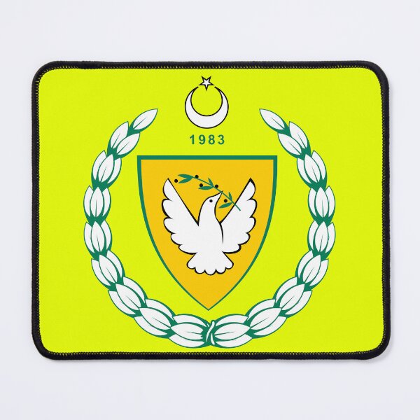 Item preview, national emblem seal of Turkish Republic of Northern Cyprus designed and sold by ak7sailor.