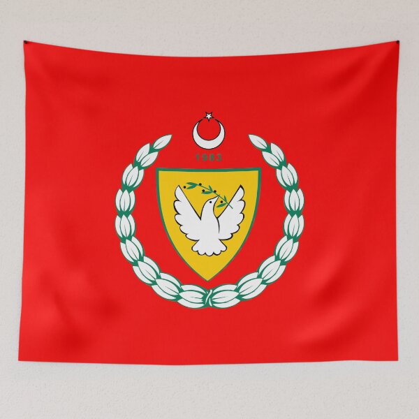 Item preview, national emblem seal of Turkish Republic of Northern Cyprus designed and sold by ak7sailor.