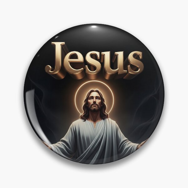 Item preview, Jesus | Divine 3D Gold Art designed and sold by Jonathan  Gillette.