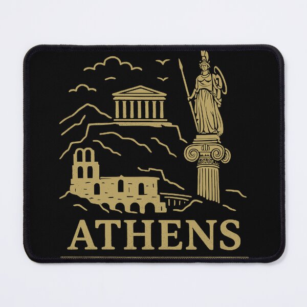 Item preview, Athens skyline - Cities horizons series designed and sold by LuizSilva1983.