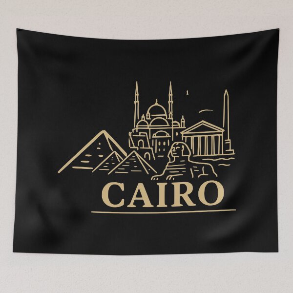 Item preview, Cairo skyline - Cities horizons series designed and sold by LuizSilva1983.