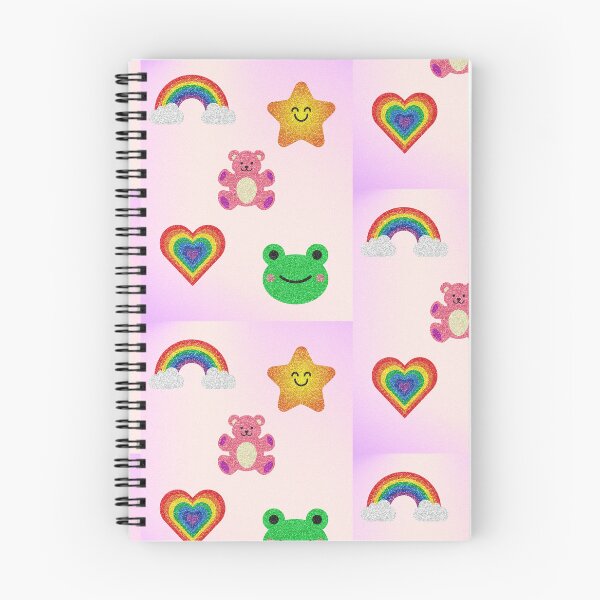 Item preview, Y2K Glitter Emoji Stickers Teddy Bear Frog Rainbow designed and sold by Caylen03.