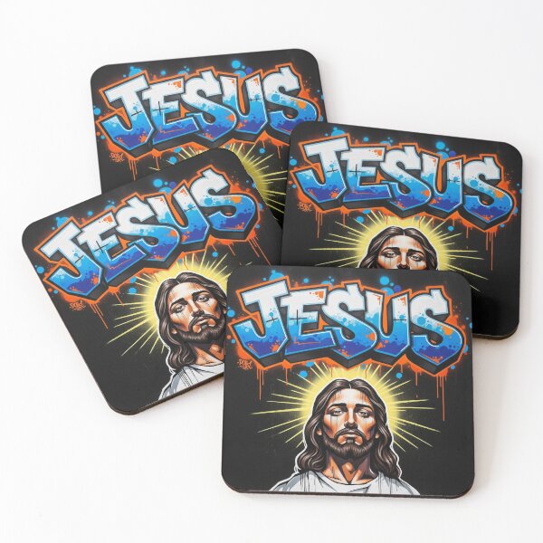 Item preview, Jesus Graffiti Art | Urban Street Style designed and sold by Jonathan  Gillette.