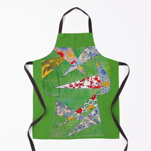 Item preview, Patchwork of Blossoms on Green designed and sold by WheelieGdArt.