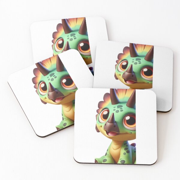 Item preview, Adorable Ceratopsian Dinosaur designed and sold by Sillytoe.